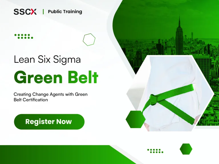 SSCX International Sertifikasi Green Belt