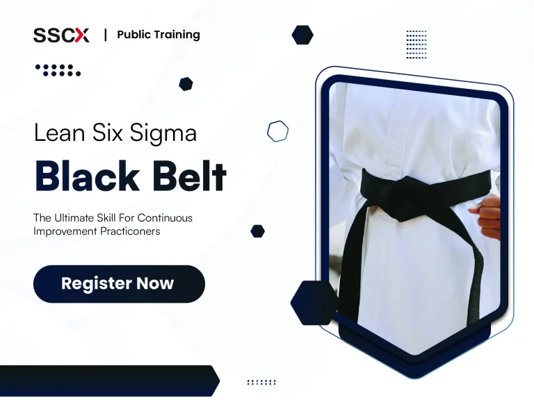 Lean Six Sigma Black Belt Certification SSCX International