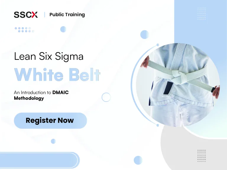 Lean Six Sigma White Belt Certification SSCX International