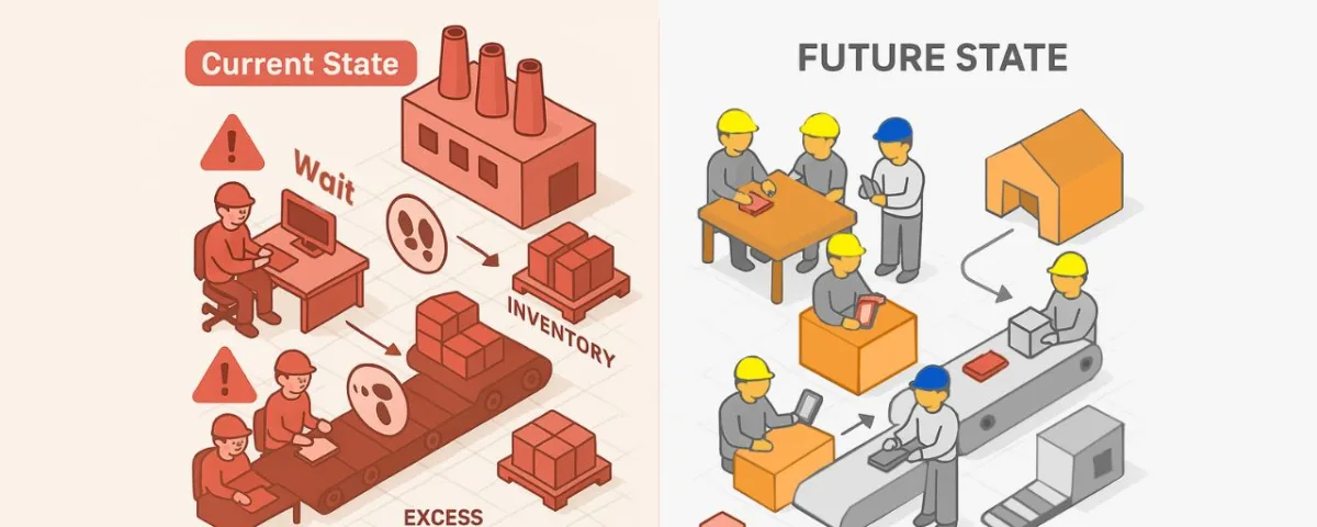 Mencegah Boros Produksi Melalui Value Stream Mapping