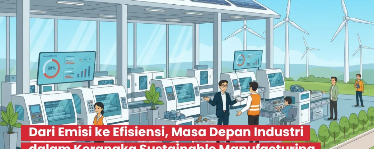 Dari Emisi ke Efisiensi, Masa Depan Industri dalam Kerangka Sustainable Manufacturing- SSCX International