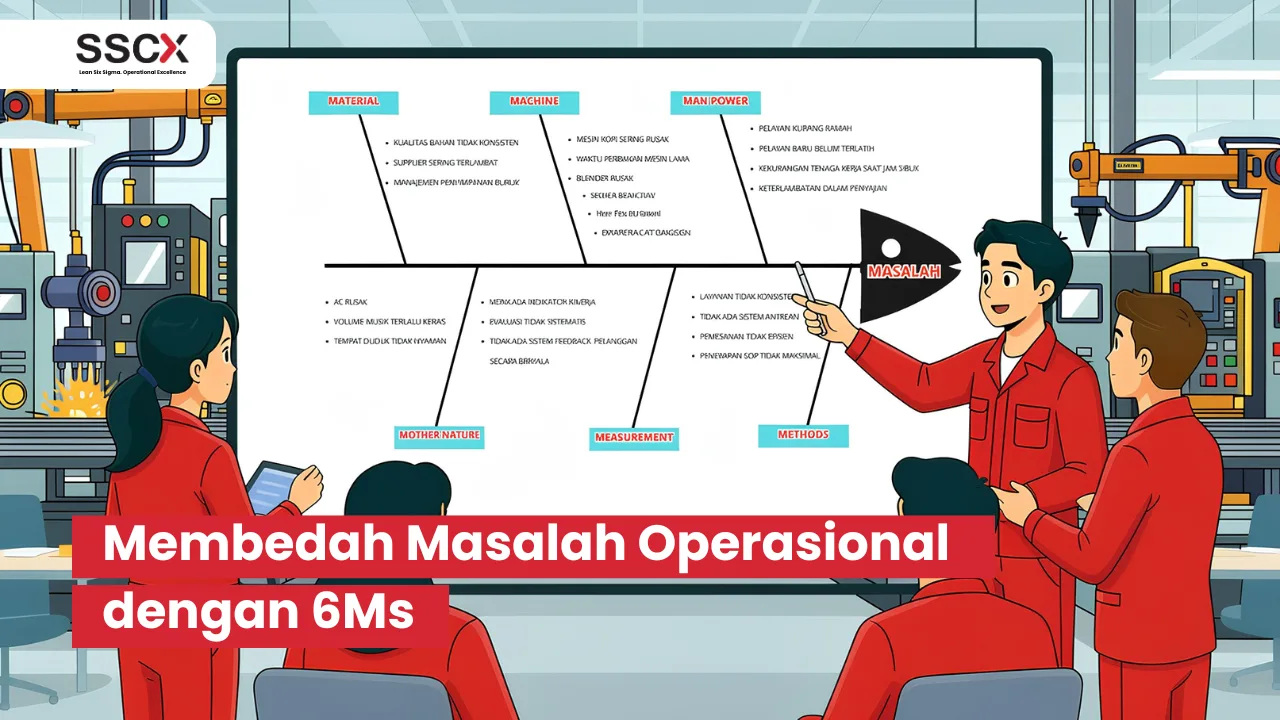 Membedah Masalah Operasional dengan 6Ms - SSCX International